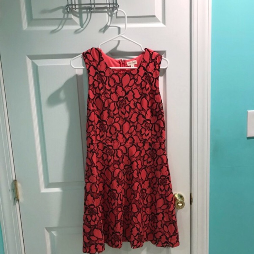 Pink and Black Maison Jules Dress